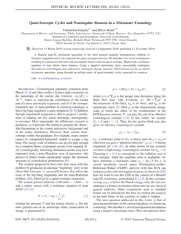 Quasi-Isotropic Cycles and Nonsingular Bounces in a Mixmaster Cosmology