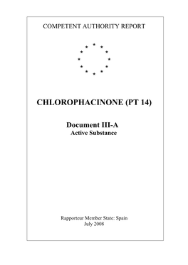 Doc IIIA Chlorophacinone Public