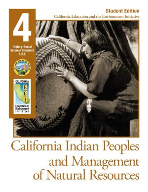 4.2.1.—California Indian Peoples and Management of Natural Resources