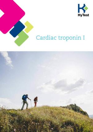 Cardiac Troponin I Booklet
