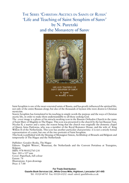 Life and Teaching of Saint Seraphim of Sarov’ by N