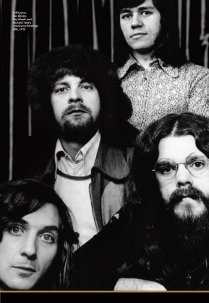 Jeff Lynne, Bev Bevan, Roy Wood, and Richard Tandy (Clockwise from Top Left), 1972