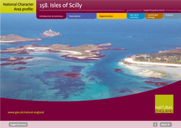 158. Isles of Scilly Area Profile: Supporting Documents
