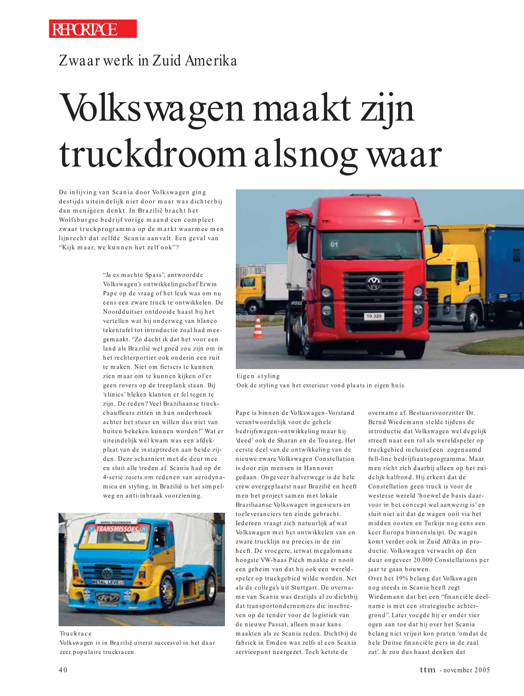 Volkswagen Maakt Zijn Truckdroom Alsnog Waar