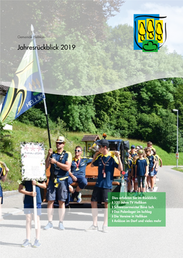 Jahresrückblick 2019 Gemeinde Hellikon