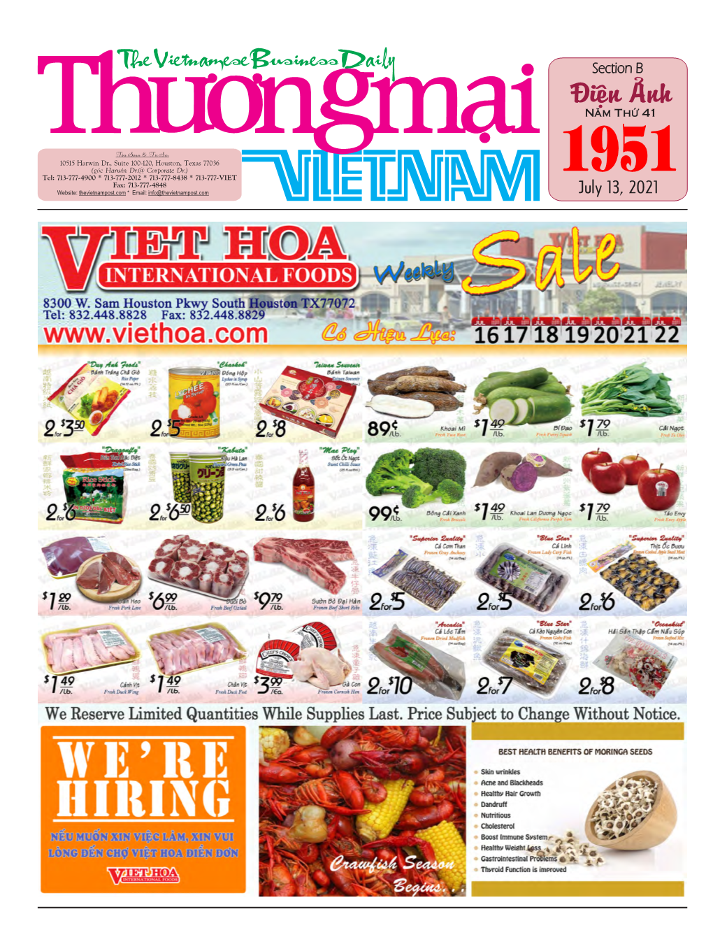 The Vietnamese Business Daily Section B