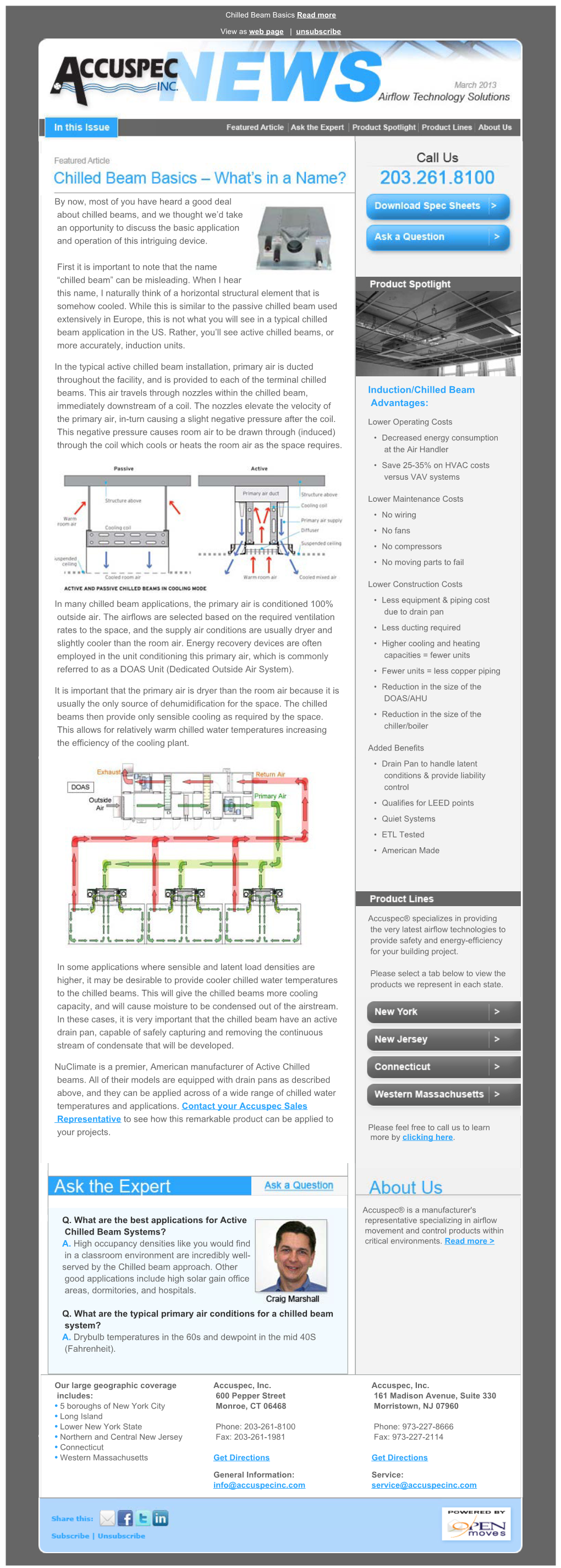 Chilled Beam Basics, What's in a Name?