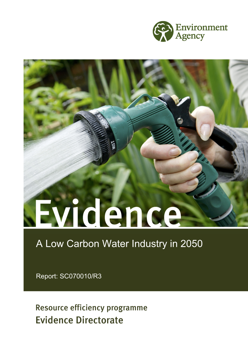 A Low Carbon Water Industry in 2050