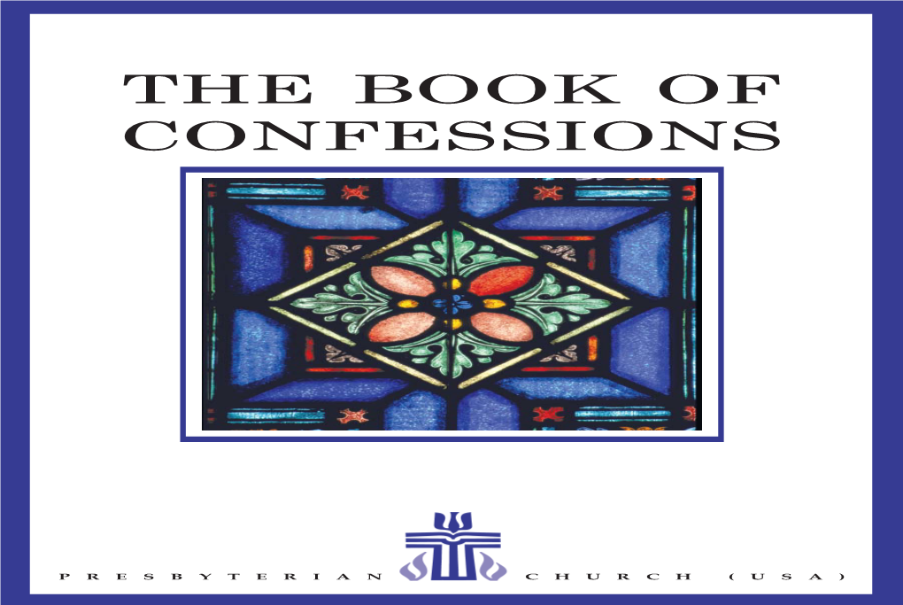 The Book of Confessions