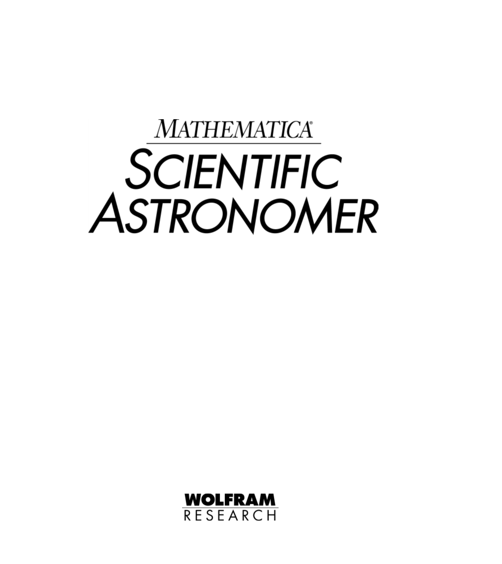 Scientificastronomerdocumentati