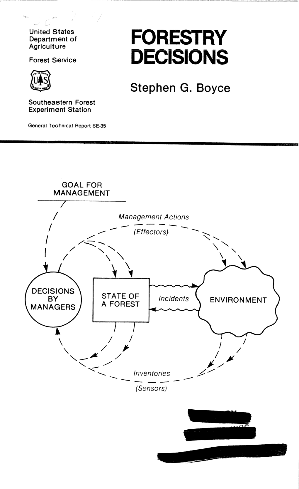 Stephen G. Boyce Southeastern Forest Experiment Stat Ion