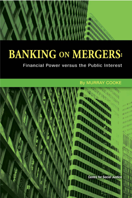 Banking on Mergers Web Book 12/5/05 4:16 PM Page 1