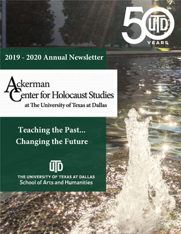 2019-2020 Annual Newsletter