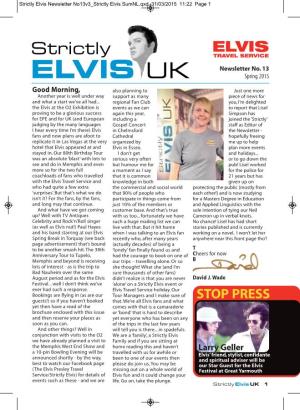 Strictly Elvis Sumnl.Qxd 31/03/2015 11:22 Page 1