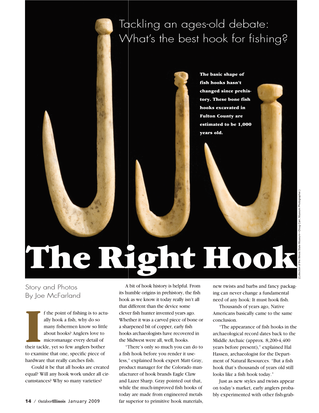 The Right Hook L O C ( Story and Photos a Bit of Hook History Is Helpful