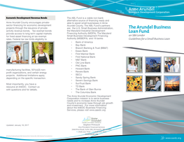 The Arundel Business Loan Fund