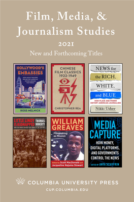 Film, Media, & Journalism Studies