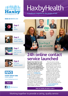 Haxbyhealth a Healthcare Magazine for the People of York