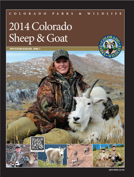 2014 Sheep and Goat Hunting Brochure