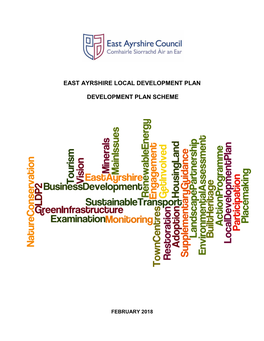 East Ayrshire Local Development Plan Scheme