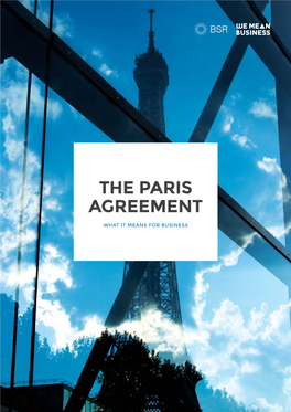 The Paris Agreement