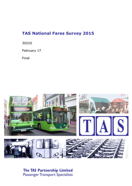 2015 National Fares Survey