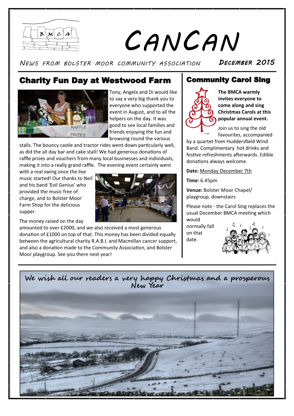 Cancan News from Bolster Moor Community Association December 2015