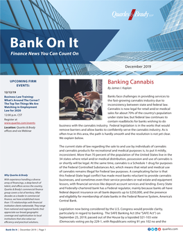 Bank on It Finance News You Can Count On