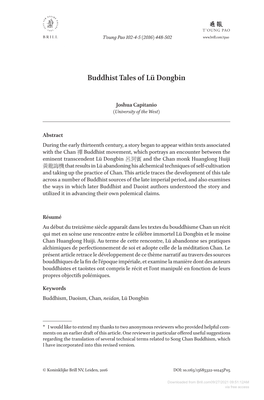 Buddhist Tales of Lü Dongbin