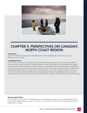 Perspectives on Canada's North Coast Region
