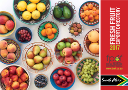 Fresh Fruit Export Directory 2017