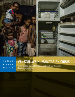 Venezuela's Humanitarian Crisis