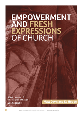 Empowerment and Fresh Expressions of Church