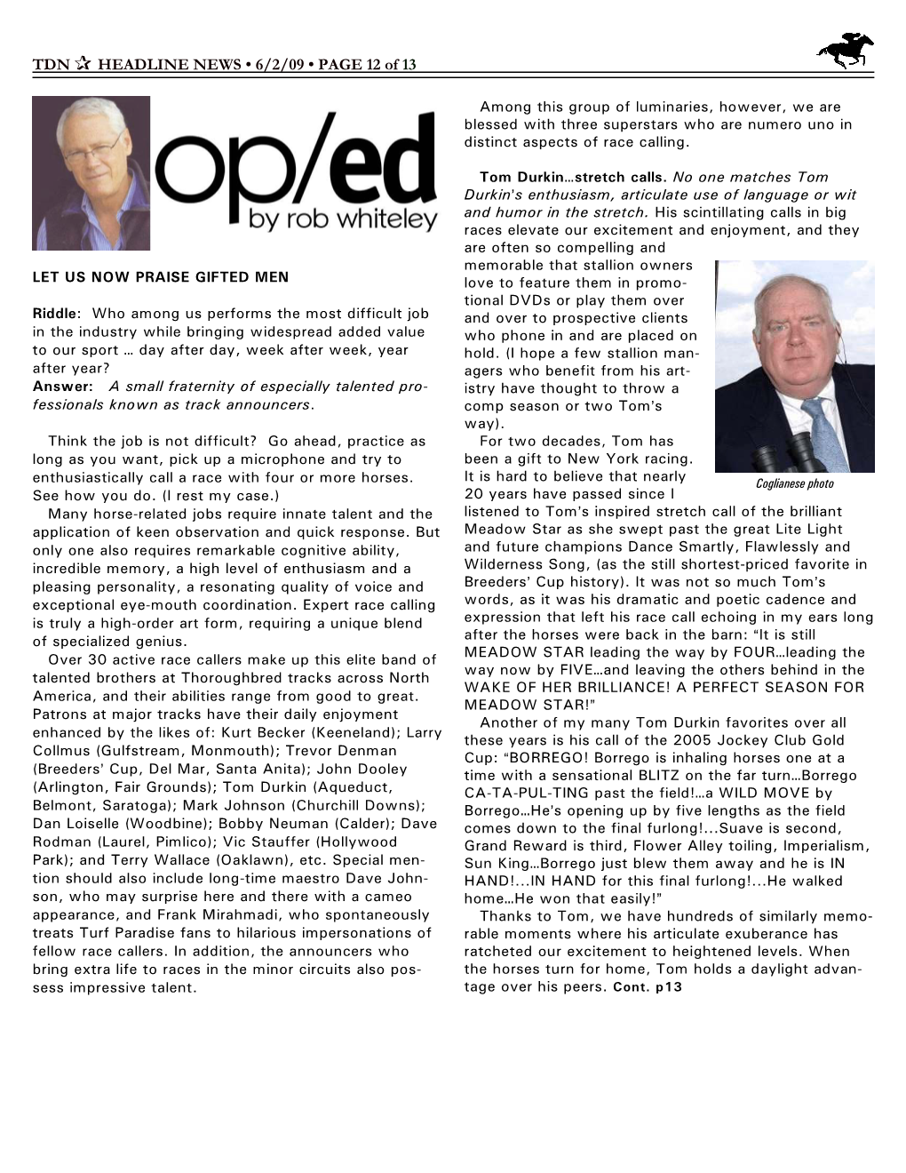 TDN Op/Ed. Let Us Now Praise Gifted