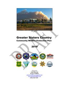 Greater Sisters Country Community Wildfire Protection Plan