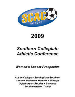 2009 Southern Collegiate Athletic Conference