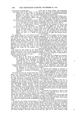 1196 the Edinburgh Gazette, November 20, 1903