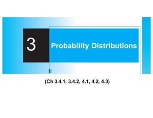 3 Probability Distributions