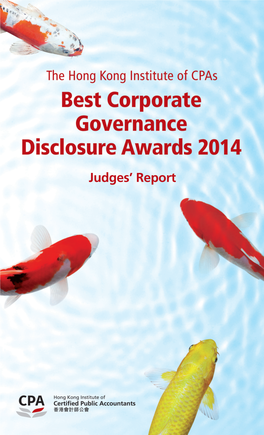 2014 最佳企業管治資料披露大獎 Best Corporate Governance Disclosure Awards