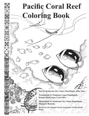 Pacific Coral Reef Coloring Book
