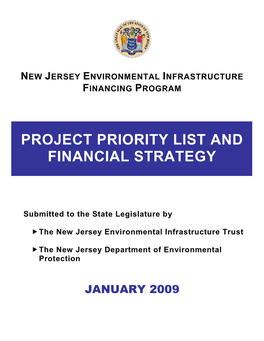 Project Priority List and Financial Strategy