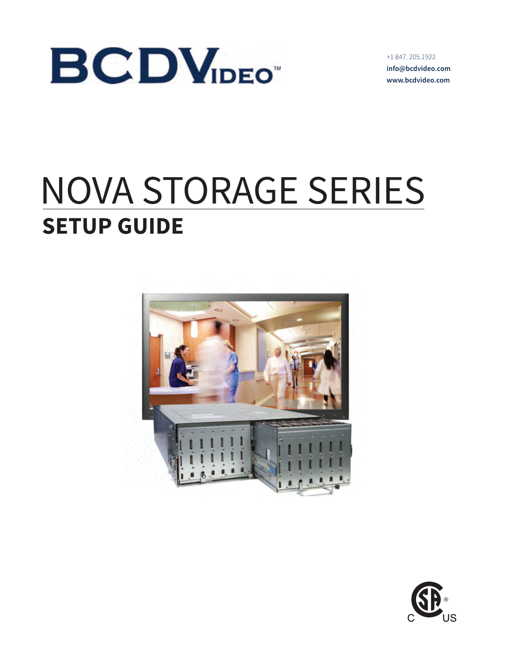 Nova Storage Series Setup Guide