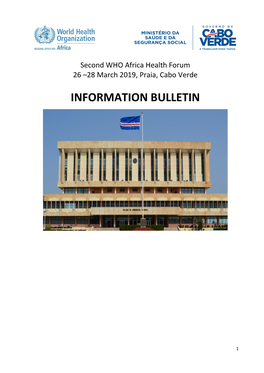 Information Bulletin