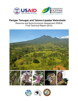 Tamugan and Talomo-Lipadas Watersheds Resource and Socio-Economic Assessment (RSEA) Final Technical Report (2012)