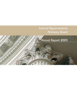 JAAB Annual Report 2003