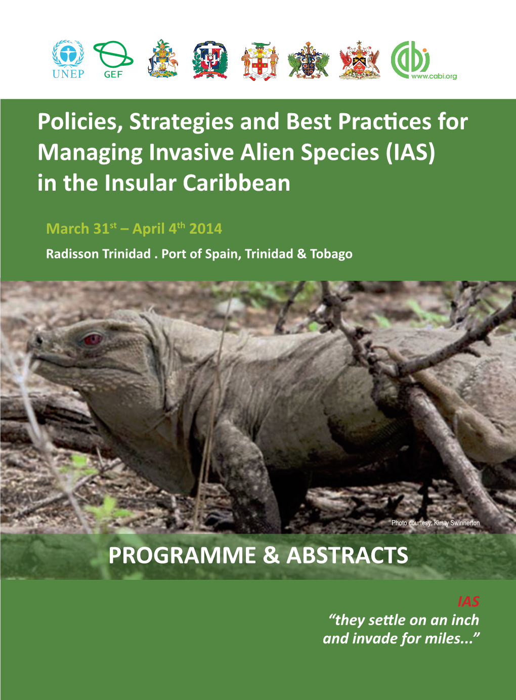 Policies, Strategies And Best Practices For Managing Invasive Alien ...