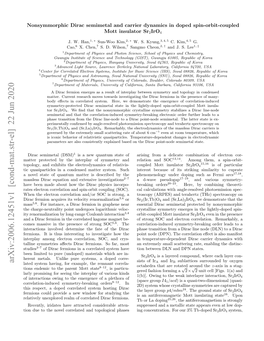 Nonsymmorphic Dirac Semimetal and Carrier Dynamics in Doped Spin-Orbit-Coupled Mott Insulator Sr2iro4