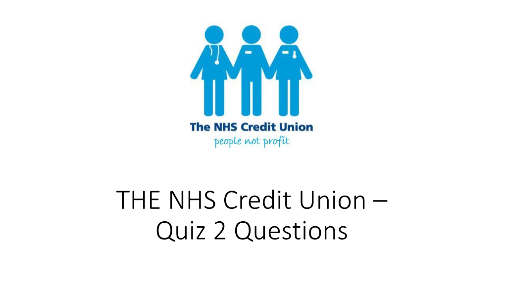 NHS Credit Union – Quiz 2 Questions Round 1 – Whose Eyes Do They Belong To?