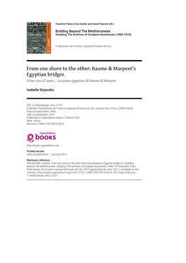 Baume & Marpent's Egyptian Bridges