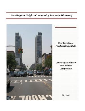 Washington Heights Community Directory
